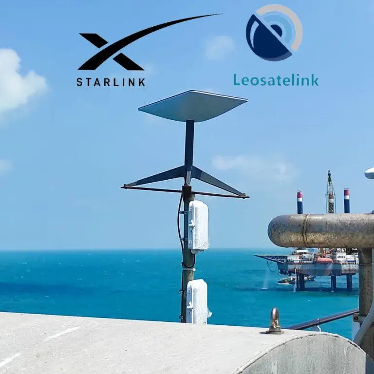 Aktivasi dan Instalasi Internet Starlink Maritime Leosatelink