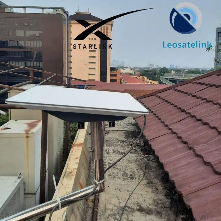Instalasi Starlink Land - Starlink Business - Leosatelink