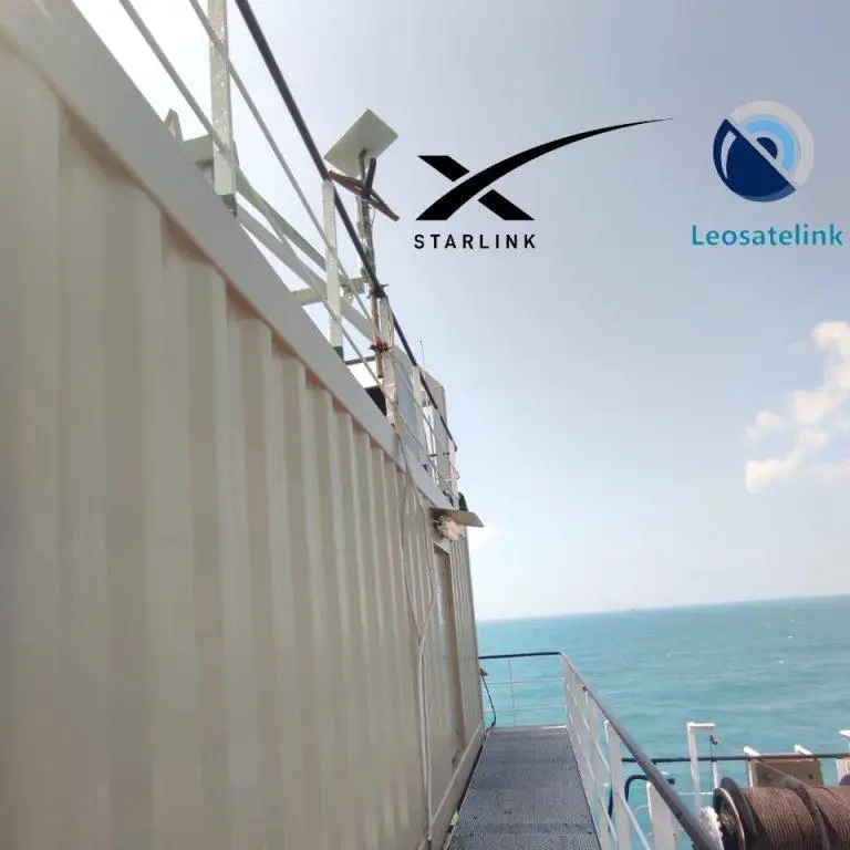 Instalasi dan Aktivasi Starlink Maritime Indonesia - Leosatelink