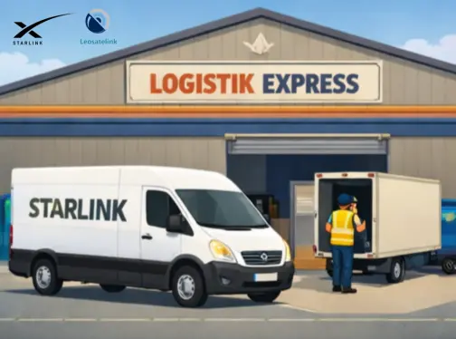 Starlink Logistik Leosatelink