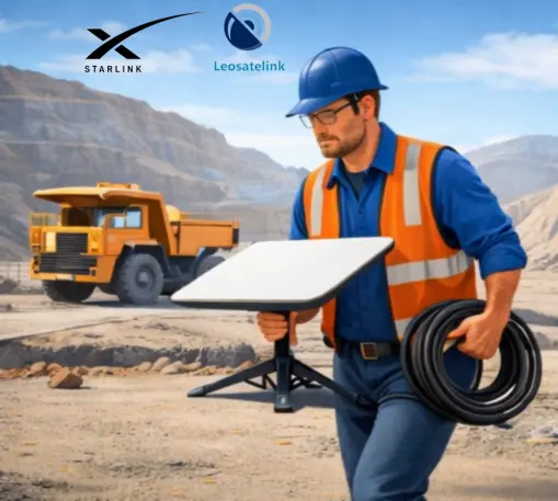 Starlink Tambang - Starlink Pertambangan Leosatelink