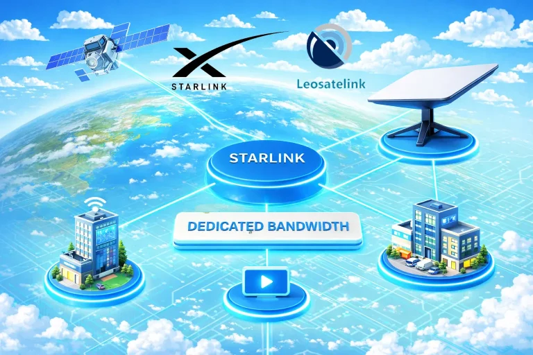 Starlink Unlimited vs Dedicated untuk Bisnis | Leosatelink
