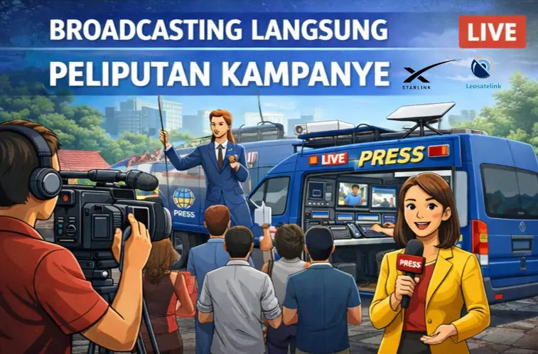 Starlink Broadcasting - Starlink Penyiaran Leosatelink (Kampanye)