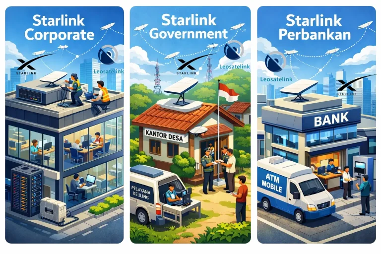 Starlink Corporate - Starlink Government - Starlink Perbankan