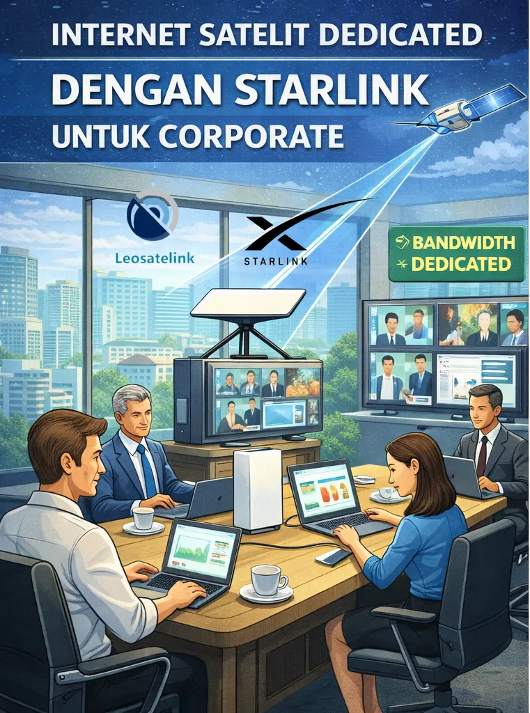 Starlink Dedicated Corporate - Leosatelink