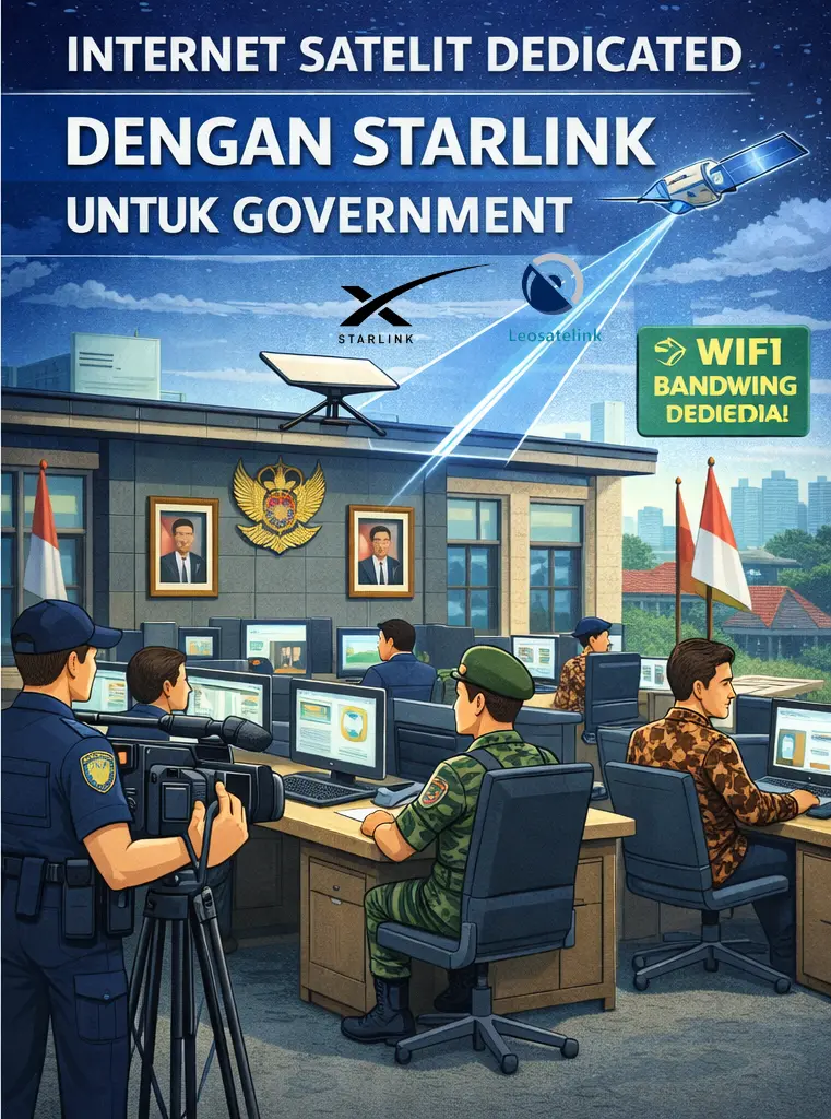 Starlink Dedicated Government - Leosatelink