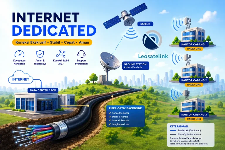Tarif Internet Dedicated Berdasarkan Media Akses dan Kebutuhan Bisnis