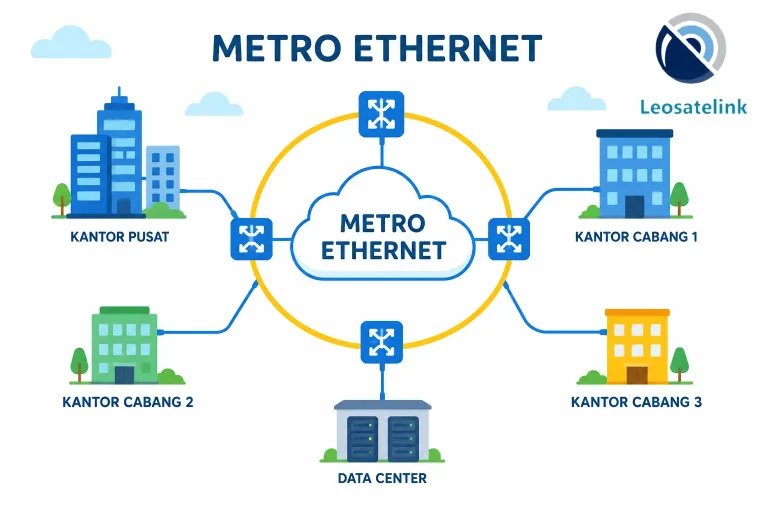 Paket Metro Ethernet: Solusi Jaringan Terintegrasi untuk Korporasi & Institusi