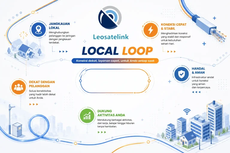 Local Loop: Pengertian, Fungsi, Cara Kerja & Peran dalam Internet Dedicated