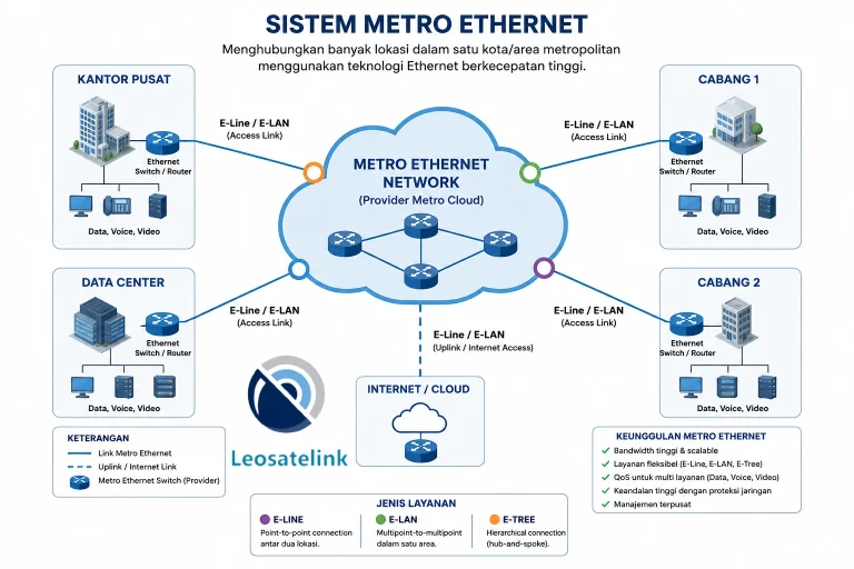 Tarif Metro Ethernet: Panduan Memilih Layanan dengan Nilai Investasi Terbaik