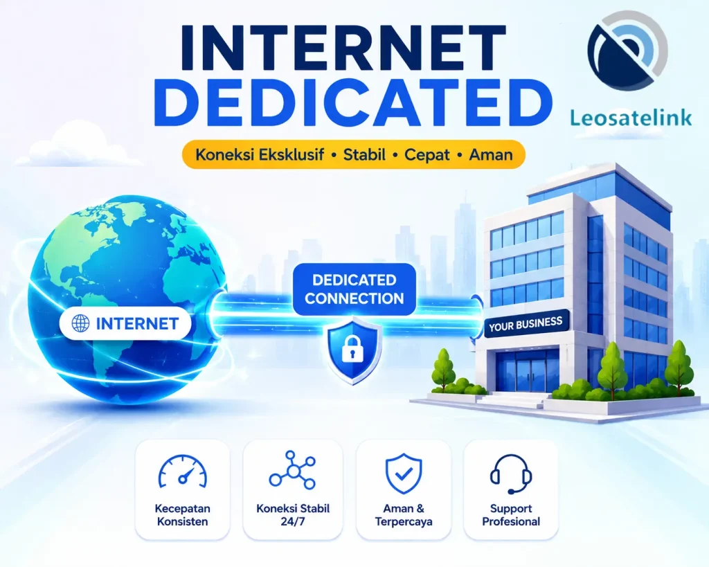 layanan internet dedicated - internet full bandwidth