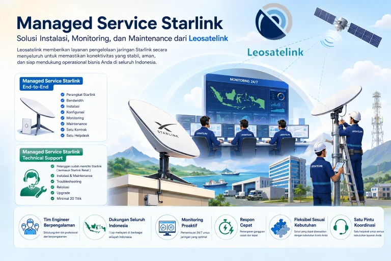managed service starlink dari Leosatelink